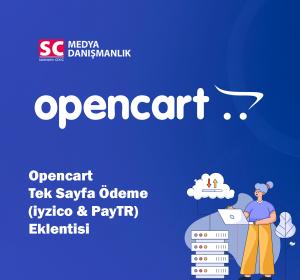 Opencart Tek Sayfa Ödeme (iyzico & PayTR) Eklentisi