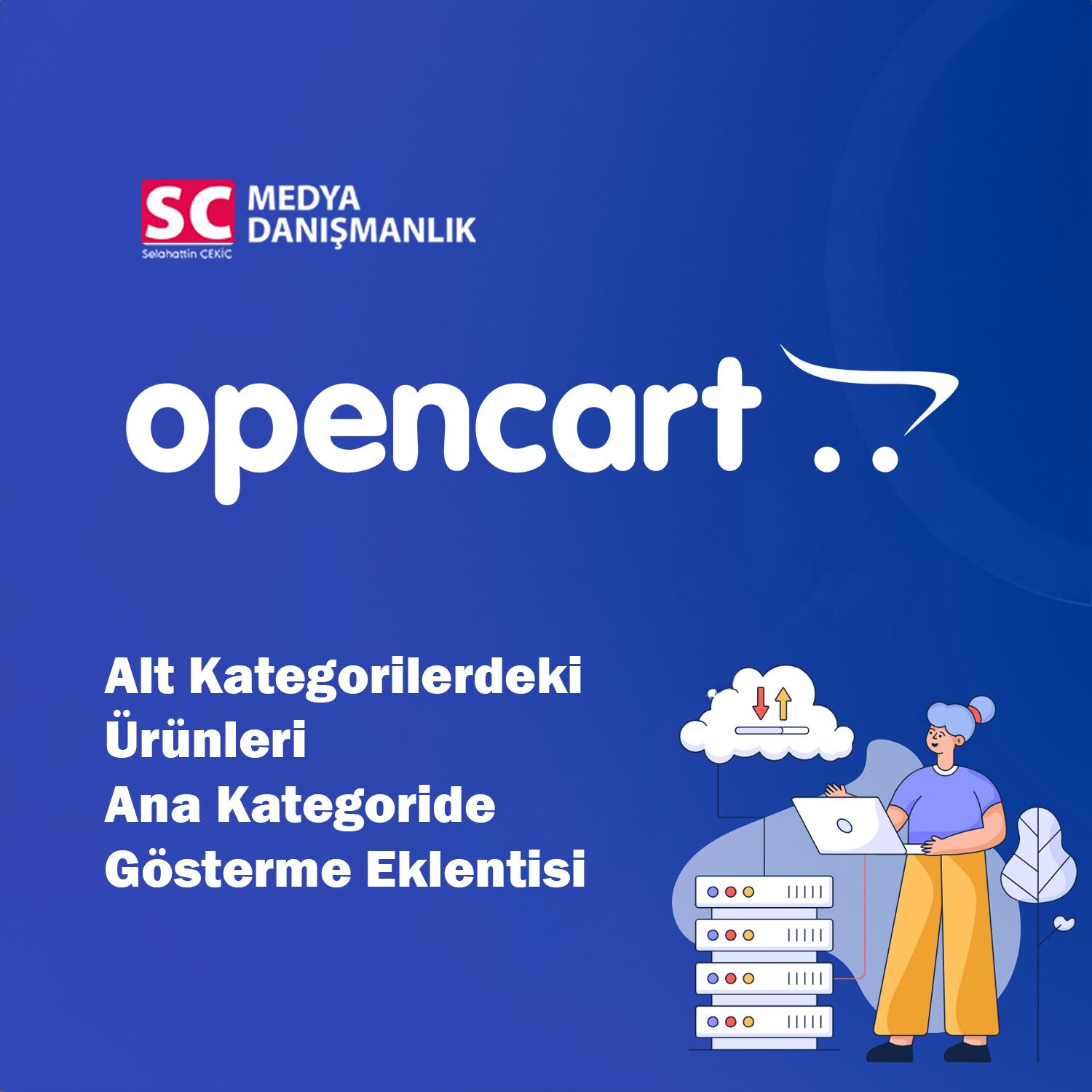 Opencart Alt Kategorilerdeki Ürünleri Ana Kategoride Gösterme Eklentisi