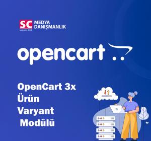 Opencart 3x Varyant Modülü