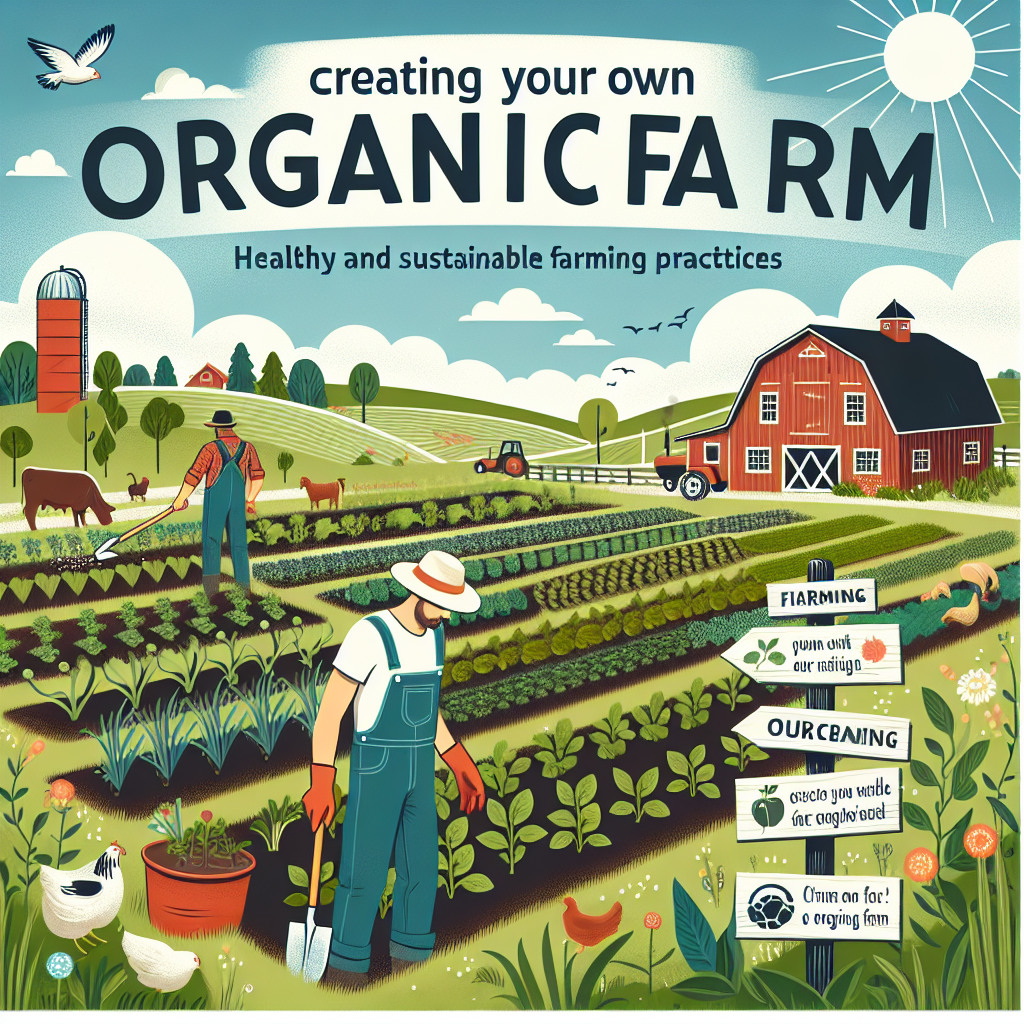 Organik Tarım ve Kendi Çiftliğinizi Kurma: Sağlıklı ve Sürdürülebilir Tarım Uygulamaları - SEO